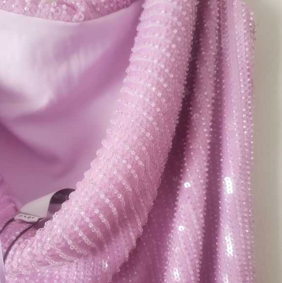 MISHA Collection Maxie Dress In Lilac - Picture 13 of 15